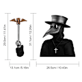 Pikkukuva 2 / 5: (1 pakkaus) Halloween-pyyhkijätarra Irrotettava auton takalasinpyyhkijän tarra Autotarra (Tohtori Rutto -pyyhkijä)