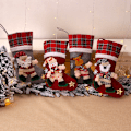 Miniatyrbild 10 av 11: Julstrumpa Stora julklappspåsar Dekorationsstrumpor style 1