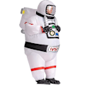 Miniatyrbild 3 av 5: Halloween Astronaut Uppblåsbar Dräkt