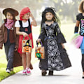 Miniatyrbillede 7 af 7: Halloween Canvas Stoffposer, Børne Canvas Trick or Treat-poser, Goodiebags, Slikpose til Fest, Halloween Party Favor Poser, 4-pak