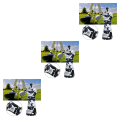 Miniatyrbild 3 av 5: 1/2/3 För Golf Head Covers Driver Fairway Wood Cover med Grey No 5 3PCS