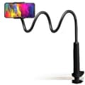 Tablet Stand Holder, Monteringsholder Clip Med Fleksibel Lang Arm