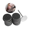 Pikkukuva 3 / 5: 1/2/3/5 Sähköisen jalkaraspin vaihtotyynyt tehokas ja 15mm 80Grit 50 pcs 1 Pc