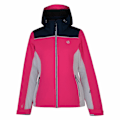 Miniatyrbillede 1 af 2: Dare 2b Dame/Dame Validate Vandtæt Skijakke Cyber Cyber Pink/Blue Wing 8 UK