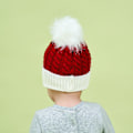 Miniatyrbillede 5 af 5: Julefest 2022 Børnehat Strikket Hold Varmen Pompom Hat