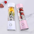 Miniatyrbillede 2 af 4: 480ml Bærbar elektrisk blender USB Genopladelig Juicer Cup Smoothies Mixer Frugtpressermaskine - Aespa