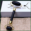 Miniatyrbild 5 av 6: Hudvård Quartz Stone Natural Facial Jade Roller Set 2