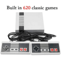 Miniatyrbild 3 av 5: 620 Retro Game Console Mini Classic Game System med 2 NES-klasser
