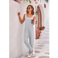 Miniatyrbillede 7 af 10: Kaisole jumpsuit med løs lynlås gray m