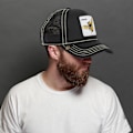 Miniatyrbild 5 av 5: Farm Animal Trucker justerbar cap Mesh Style för män W Stud
