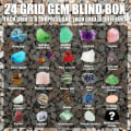 Miniatyrbild 6 av 6: Julklapp stenlåda 24 grids