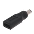 Miniatyrbillede 4 af 5: Type C til DC 4017 4817 5521 5525 Strømstik Opladningsadapter til blæser