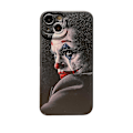 Miniatyrbild 5 av 5: Fashion Joker phone case för Iphone 13/ pro Max/xr/max För Iphone 12/11pro cover Black Suit Clown iPhone XR
