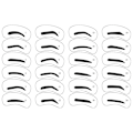 Miniatyrbild 7 av 10: 4 stilar/ set Ögonbrynsschabloner Set Shaping Grooming Mall 2