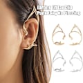 Miniatyrbillede 4 af 11: Halloween Goth Øre Cuff Ørering Elf Ear Clip Punk Fairy No Pierc B-right One-size