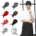 Miniatyrbild 2 av 11: Färgglad Pirates Chef Cap Skull Cap Professionell Catering Olika Chef Hatt