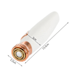 Miniatyrbild 3 av 4: Epilator / Rakapparat för Ansikte och kropp white
