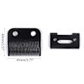 Miniatyrbild 5 av 11: 2 set Keramisk hårklippare för huvud för Wahl 8504 Black