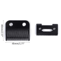 Miniatyrbilde 5 av 11: 2 sett Keramisk hårklipper for hode for Wahl 8504 Black