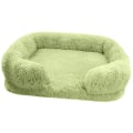 Miniatyrbild 1 av 7: Plush Washable Square Soft Cat Mat Pet Supplies Washable And Removable Pet  Deep Sleep Dog Sofa Bed Pet Supplie Drop Ship Gold S(40x30x12CM)