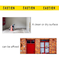 Miniatyrbild 4 av 5: Halloween Caution Tape - Varning Fara - Arbetsplats & festdekor