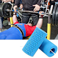 Pikkukuva 3 / 5: \"Tankotangon Gripsit 2kpl, Paksu Tanko Fat Grips, Käsipainoadapteri voimaharjoitteluun, Painotangon Tehostajat\" Red