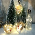 Miniatyrbillede 10 af 10: Juledekoration Juletræ vedhæng GLASSFILAMENT