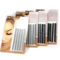 Miniatyrbilde 4 av 10: 5 rader individuelle vipper Naturlige Myke 8MM 8mm20D