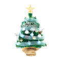 Miniatyrbild 3 av 5: Konstgjord mini julgran med ljus Color lights