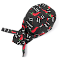 Miniatyrbild 1 av 11: Färgglad Pirates Chef Cap Skull Cap Professionell Catering Olika Chef Hatt