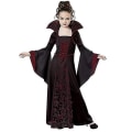Miniatyrbild 1 av 5: vampyr kostym halloween flicka vampyr klänning drottning kostym 140cm style1