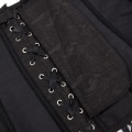 Miniatyrbilde 4 av 5: Korsetter for kvinner Overbust Bustier Topp Gotisk Sexy Skulder 2928black 5XL