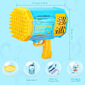 Miniatyrbild 4 av 5: Bubble Maker For Kids - Bubble Gun för pojkar 8-10 år, Bubble Maker Toddler för 1-3 år,  Bubble Maker födelsedag, påsk, Halloween, Ch Blue