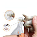 Miniatyrbild 1 av 5: Professionell Nagelklippare för sällskapsdjur Sax Husdjur Hund Katt Nageltå Kloklippare Scissor Led Light Nagelklippare För Djur Husdjursförsörjning