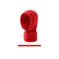 Miniatyrbilde 1 av 5: Kvinner Menn Strikkede Luer Varme Sør-Korea Dongdaemun Personlig Varm Holde Wo Trendy Kaldt Skjerf Pullover Unisex Bright red