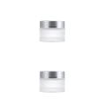 Miniatyrbillede 4 af 5: 1/2/3/5 Multipurpose Mat Kosmetisk Ansigtskrukke - Holdbar og silvery 30g,1 2PCS