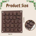 Miniatyrbillede 2 af 5: Form - 25-Huls Juleformer - DIY