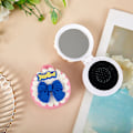 Miniatyrbild 5 av 8: Resehårborste Spegel Vikficka Massage Hårkam Makeu C