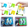 Miniatyrbild 3 av 10: Finger Scooter Set Small Finger Skateboard VIT White