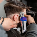 Miniatyrbild 5 av 5: 5 st/ set Halkfri Barber Clipper Grip Bands Hårklippare Cover Red