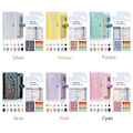 Miniatyrbillede 2 af 10: A6 Budgetmappe Budget Organizer CYAN Cyan