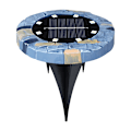 Miniatyrbild 5 av 5: Solar utomhuslampor Vattentäta, 5-pack solenergilampor för utomhus, Solar trädgårdslampor Landskapsbelysning för gräsmatta D