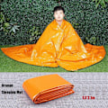Miniatyrbild 1 av 10: Sovsäck Utomhus Nödtäcke Thermal Håll dig varm ORANGE Orange 1.3X2.1m-Sleeing Mat