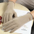Miniatyrbild 6 av 10: Håll varma Handskar Ridhandskar KHAKI khaki