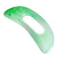 Miniatyrbild 2 av 3: Large Body Sculpting Dränage Lymfatisk Massager Skrapande Gua Sha Massage Tool Green