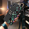 Miniatyrbild 1 av 5: Applicera på vackert case för Iphone 11 12 13 14 Pro Max 12mini Se 2020 7 8 Plus X Xs Max Soft Phone Holder Case Cover Mobiltelefon C