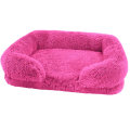 Miniatyrbild 1 av 7: Plush Washable Square Soft Cat Mat Pet Supplies Washable And Removable Pet  Deep Sleep Dog Sofa Bed Pet Supplie Drop Ship Rose color XL(100x60x18CM)