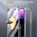 Miniatyrbild 4 av 6: Miracase Glass Series Designad för iPhone 14 Pro Max Case 6,7 tum, [2023 Upgrade] Bumper Case med inbyggd 9H härdat glas Scr Clear Glitter