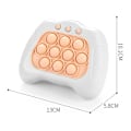 Miniatyrbild 2 av 5: Elektriskt banbrytande pussel Pop It konsol Stress relief Fidget Toy Quick Push Bubble-spelkonsol för barn