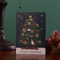 Miniatyrbilde 4 av 5: Christmas Eske gratulasjonskort Multi-Pack Sett，Vinter style 3